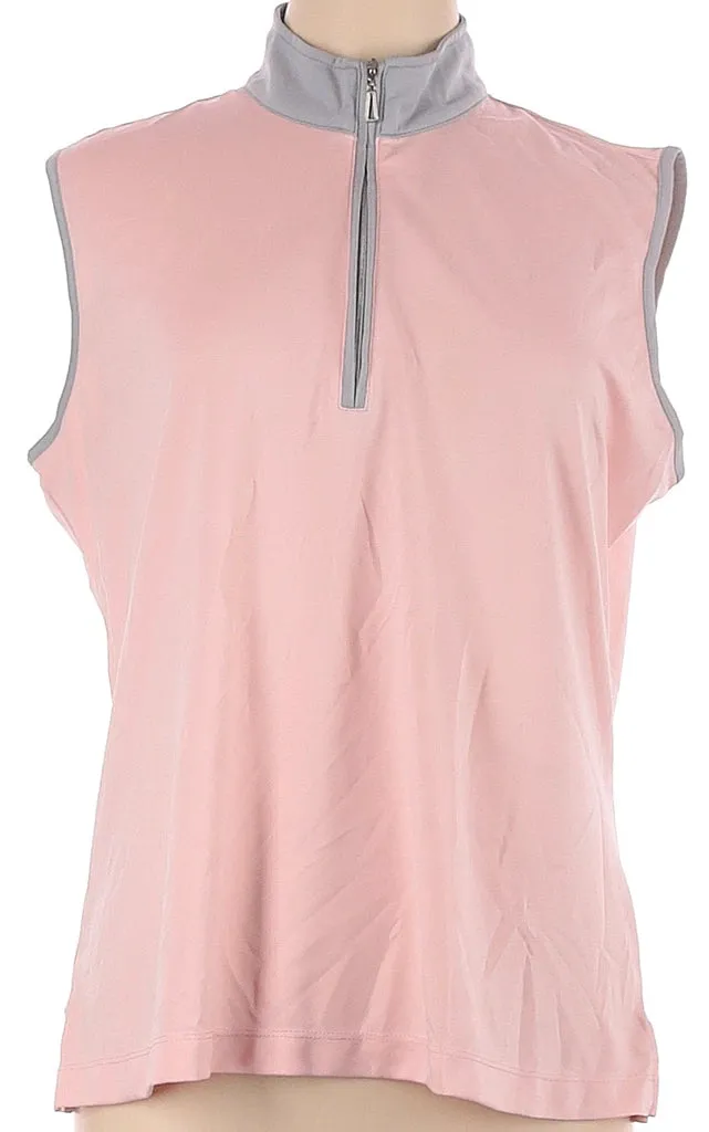 Monterey Club Pink Sleeveless Top Size XL MSP$65