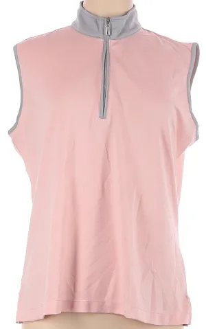 Monterey Club Pink Sleeveless Top Size XL MSP$65