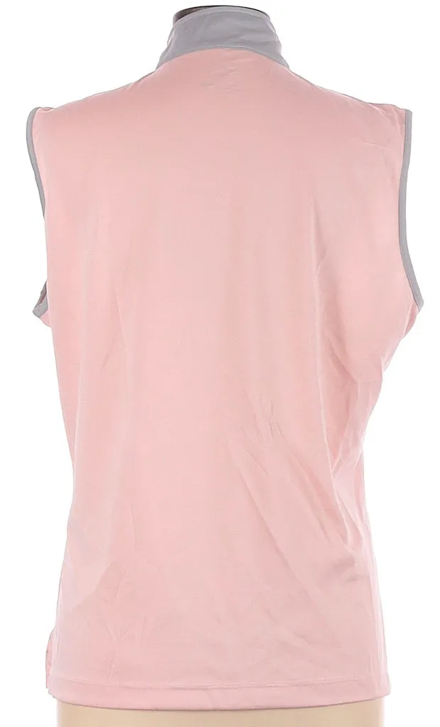 Monterey Club Pink Sleeveless Top Size XL MSP$65