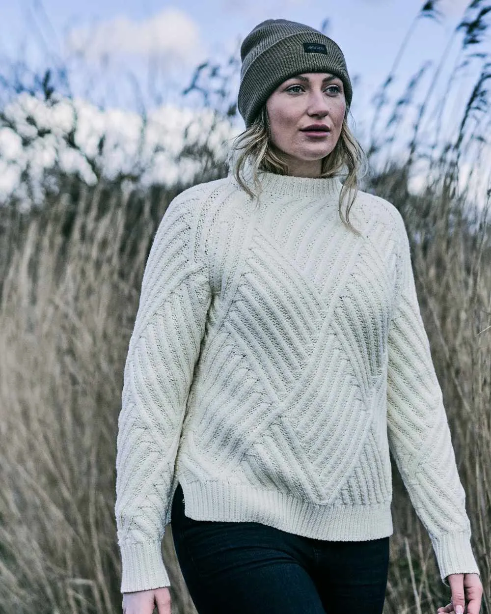 Musto Womens Marina Raised Crew Neck Knit
