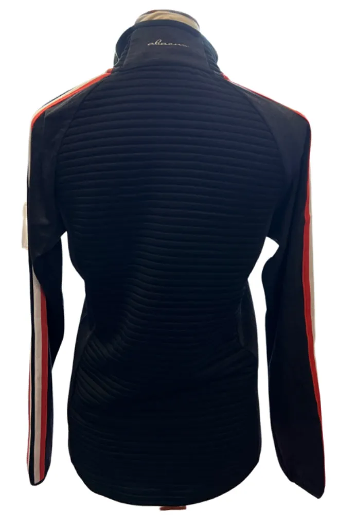 New Abacus Turnberry 3D Stripe Full-zip Jacket in Dark Navy w/ Logo Size S MSP$125
