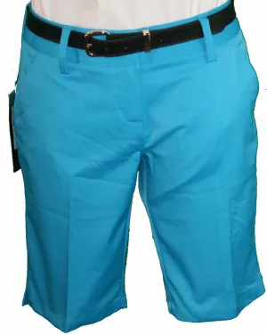 New Adidas Bermuda Golf Shorts in Turquoise Size 4