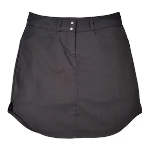 New Adidas Black Women's Golf Essential Skort Size 2 MSP $75