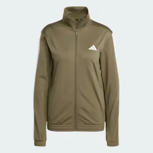 New Adidas Primegreen Tricot 3-Stripes Track Jacket - Olive Strata Size S