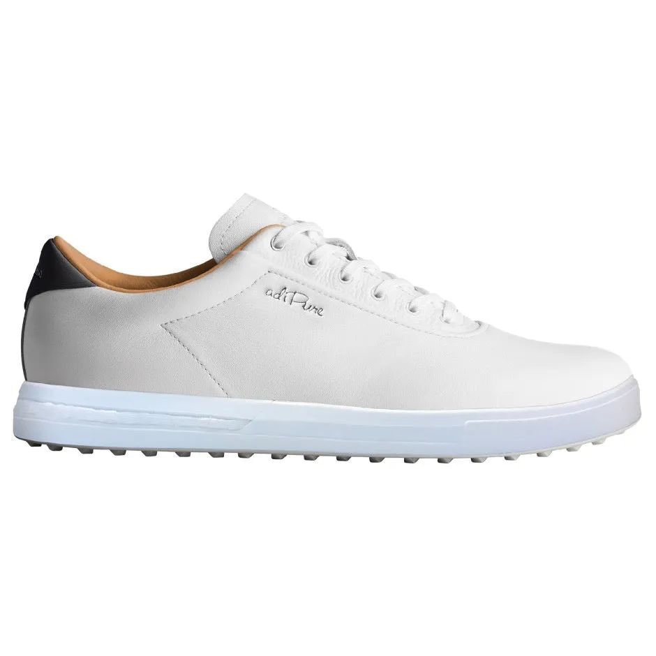 New Adidas Unisex White Leather Adipure Retro Golf Shoes Size 9.5 (Women)  MSP$180