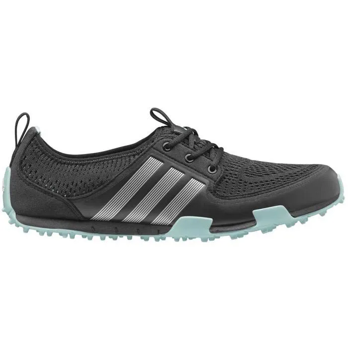 New Adidas Women's Climacool Ballerina II Golf Shoe in Black/Silver Size 7 MSP$100