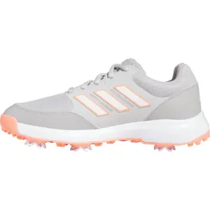New Adidas Womens Tech Response 3.0 Golf Shoes - Grey Two/Cloud White/Coral Fusion