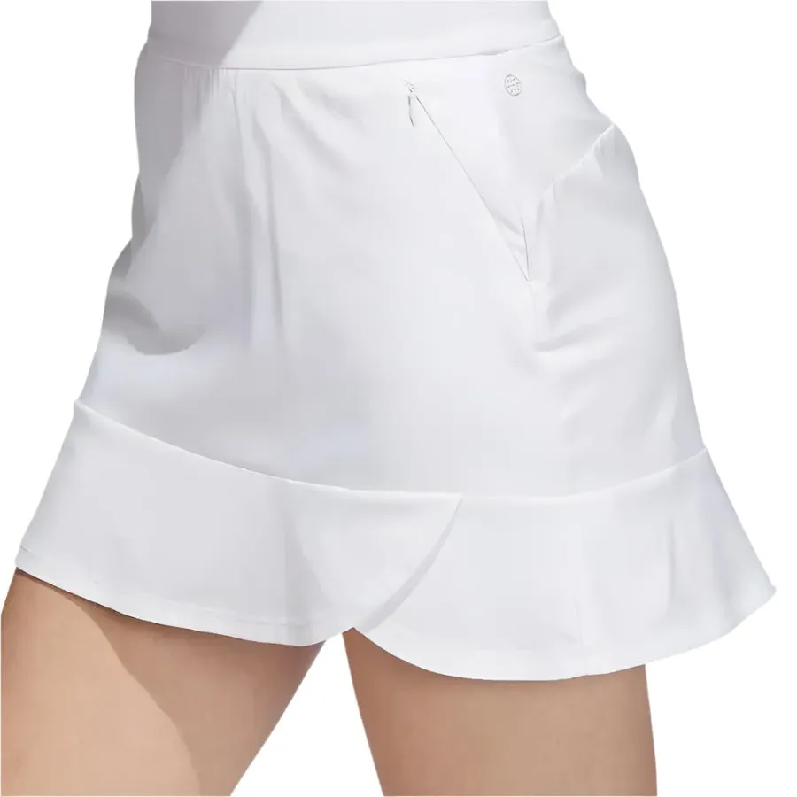 New Adidas Women's White Frill Golf Skort Size XL MSP$75