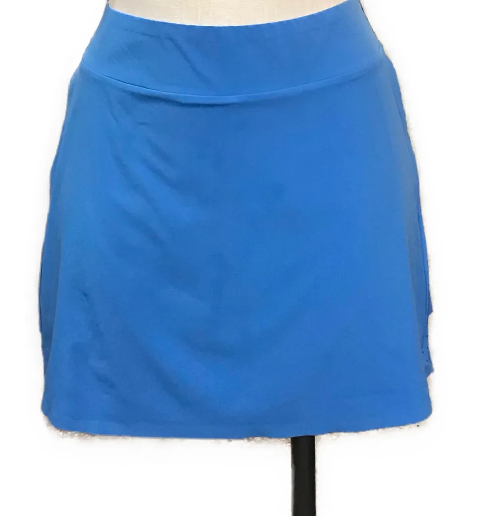 New Annika by Cutter & Buck Sport Blue Golf Skort Size XL MSP$98
