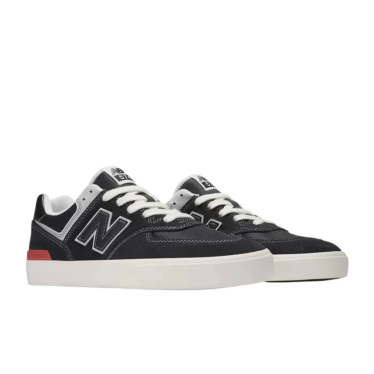 New Balance - 574 Shoes Black/White