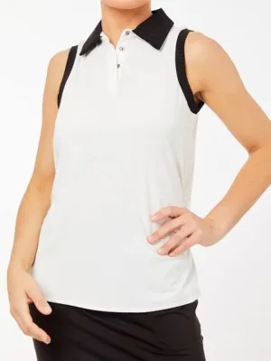 New Belyn Key White & Black Sleeveless MSP$98
