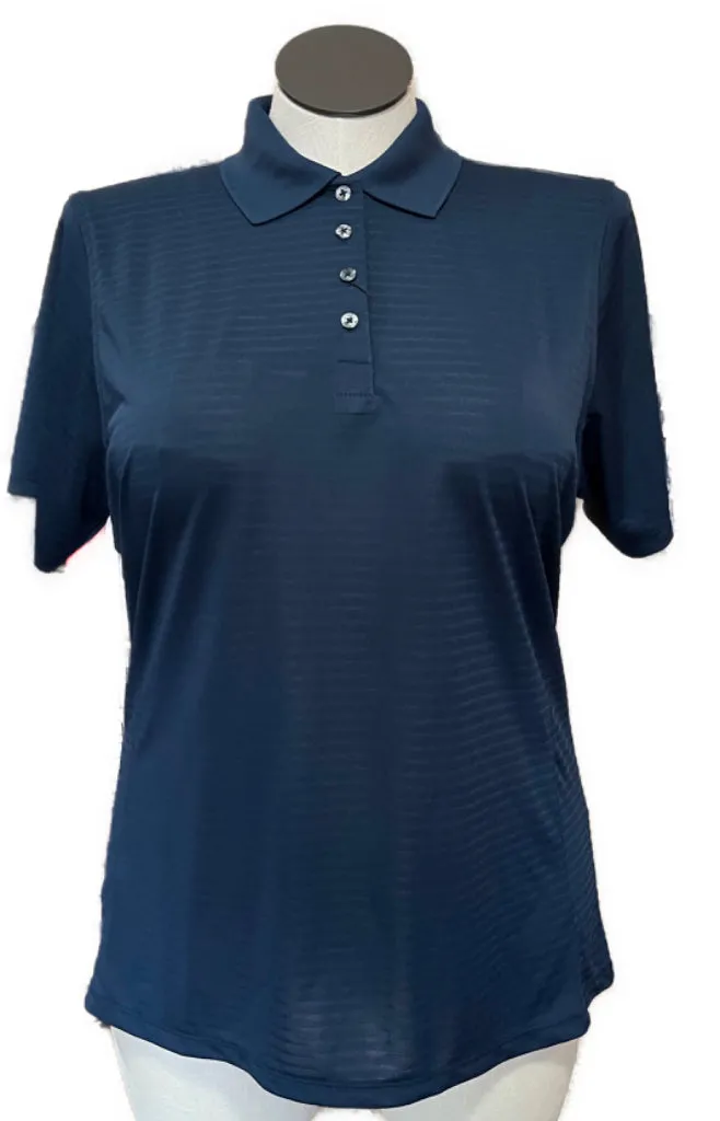 New Bermuda Sands Womens Polo- Lady Shadow Navy Size XL