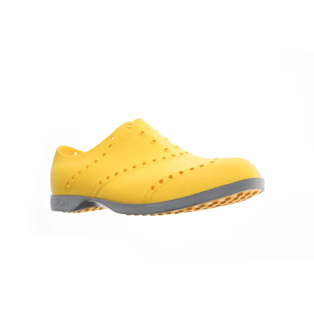 New Biion Brights Yellow Slip on Golf Shoes  MSP$85