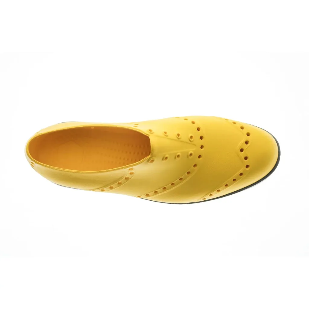 New Biion Brights Yellow Slip on Golf Shoes  MSP$85