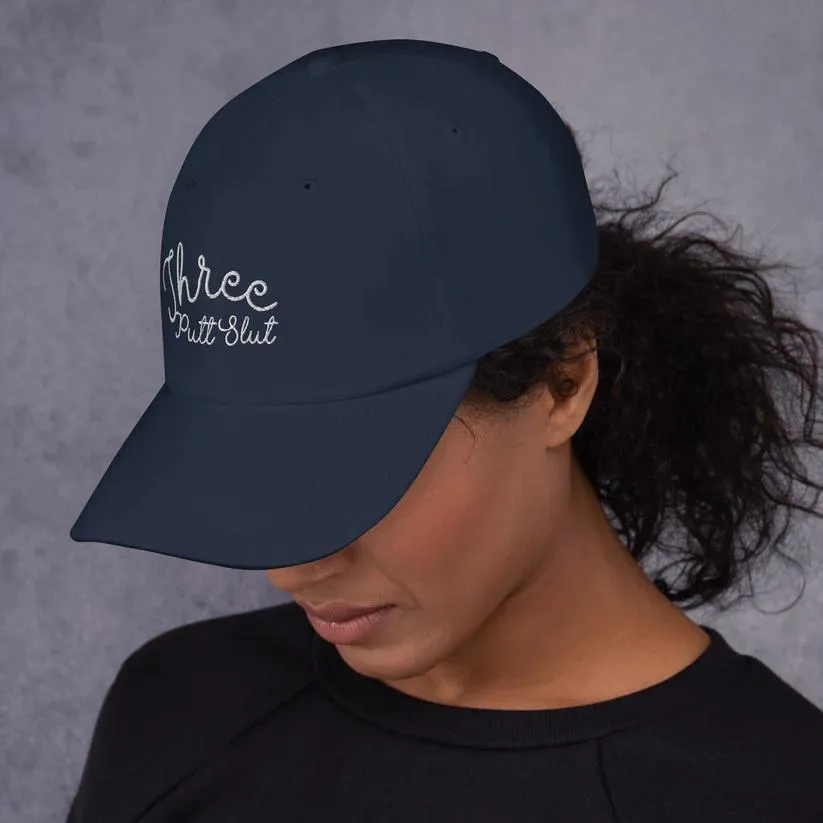 New Birdie Girl 3-Putt " Navy Golf Hat