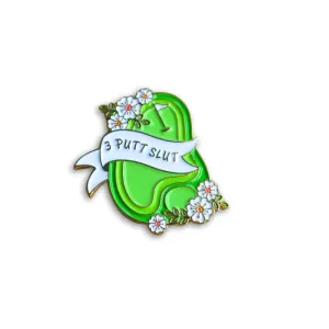 New Birdie Girl 3-Putt Slut Ballmarker  & Hat Clip