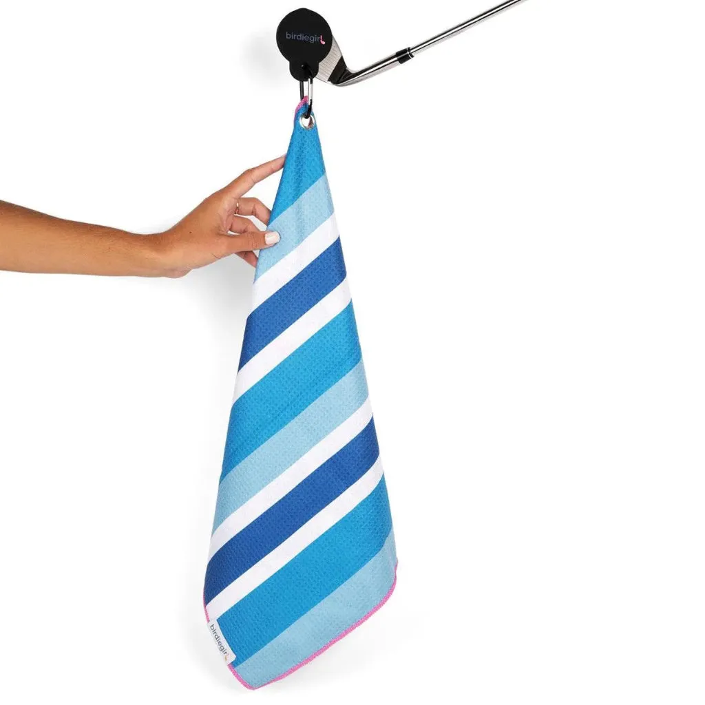 New Birdie Girl Blue Skies, Golf Highs Magnetic Towel