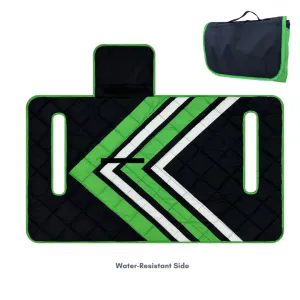 New Birdie Girl Green and Black Stripe Golf Cart Seat Cover