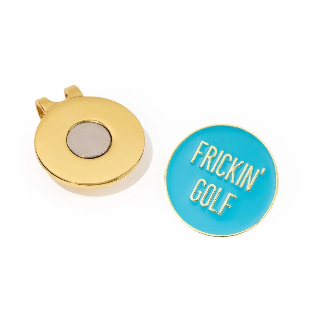 New Birdie Girl "Fricken Golf" Ballmarker