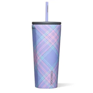 New Corkcicle Cold Cup 24oz - Springtime Plaid