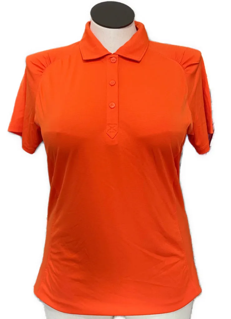 New Cutter & Buck Northgate Short Sleeve Womens Polo - College Orange Size L