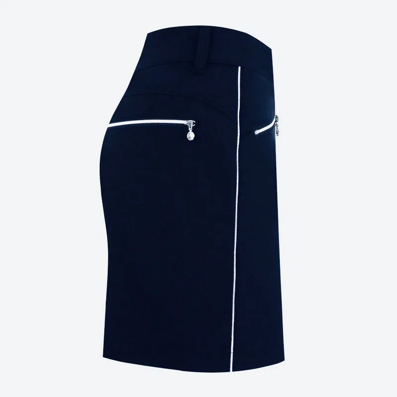 New Daily Sports Glam Golf Skort - Navy 18" MSP$135