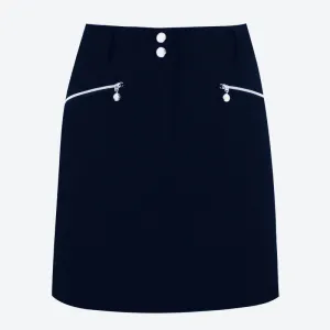 New Daily Sports Glam Golf Skort - Navy 18" MSP$135