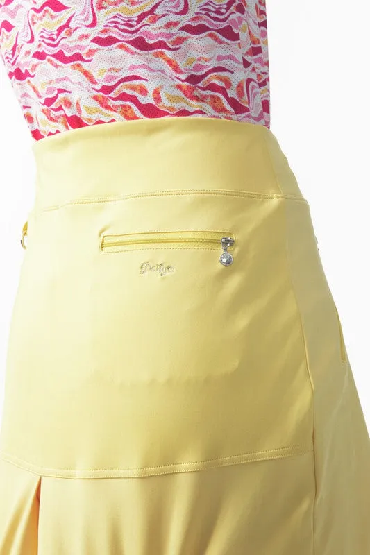 New Daily Sports Madge Butter Yellow Golf Skort 20". Size XXL MSP$109
