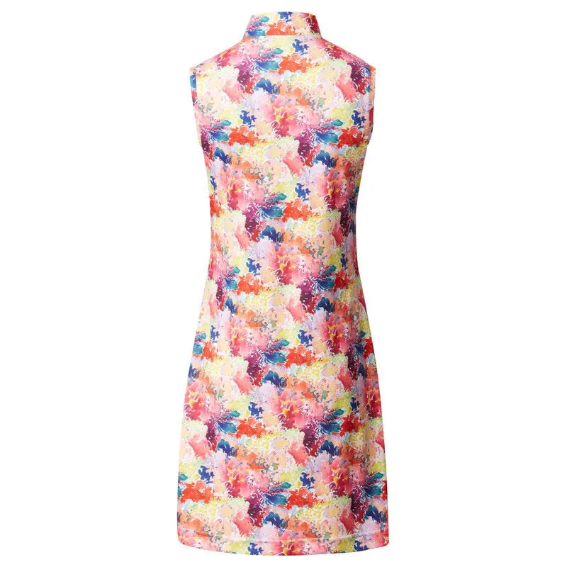 New Daily Sports Siena Creative Bloom Sleeveless Golf Dress MSP$138