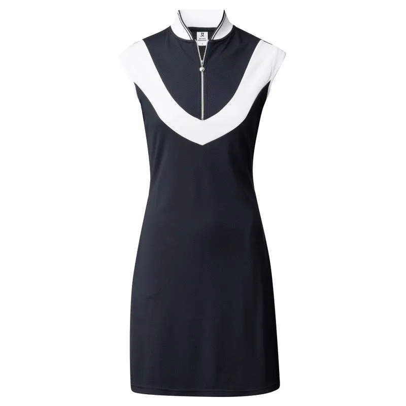 New Daily Sports Torcy Navy Sleeveless Golf Dress MSP$136