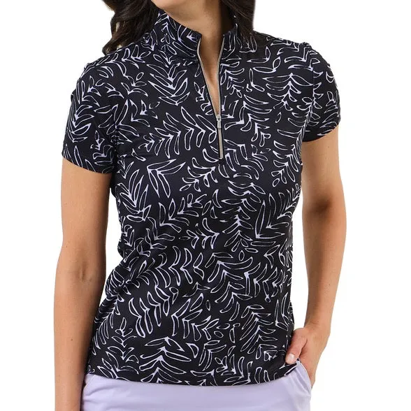 New Dunning Golf Women's Seaford Jersey Performance Polo MSP$95