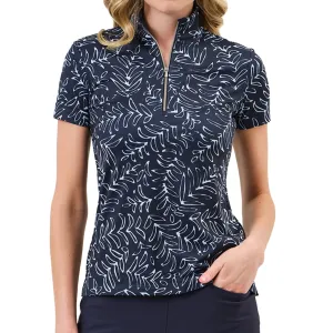 New Dunning Golf Women's Seaford Jersey Performance Polo MSP$95