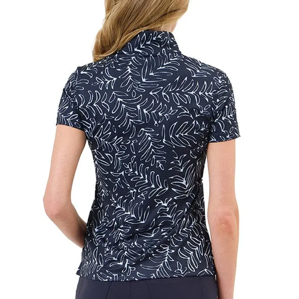 New Dunning Golf Women's Seaford Jersey Performance Polo MSP$95