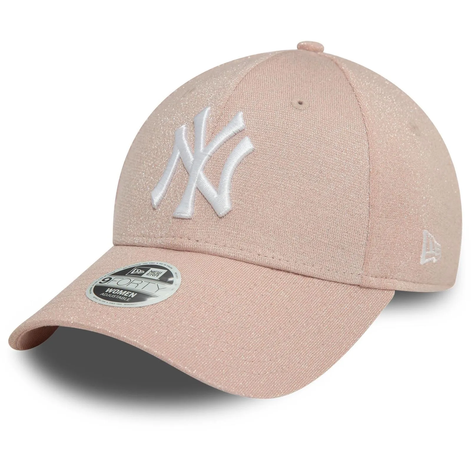 New Era Womens 9FORTY New York Yankees Cap - Pastel Pink