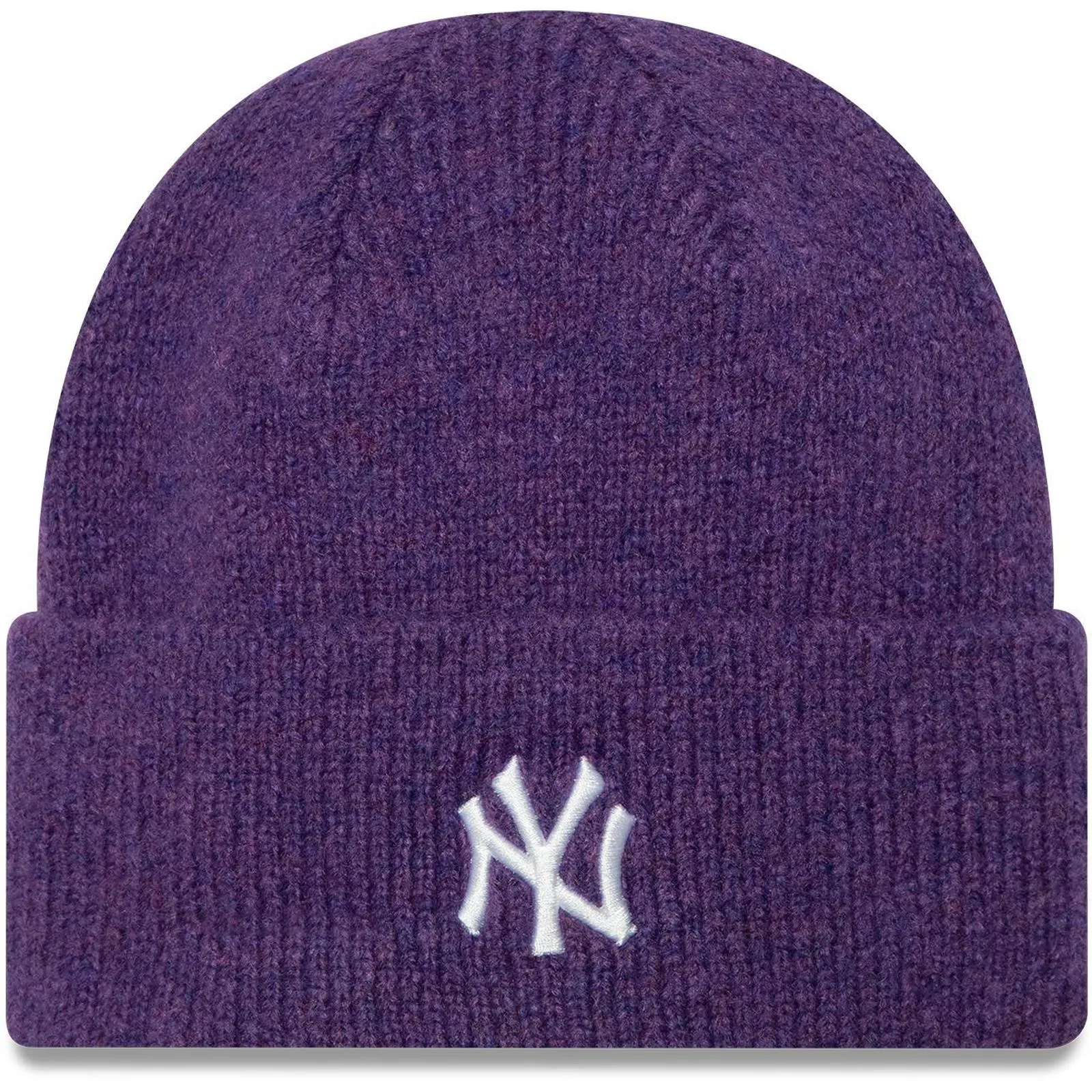 New Era Womens KNITS New York Yankees Beanie - Purple