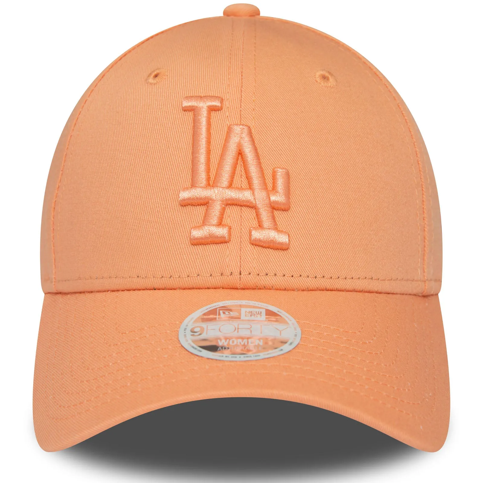 New Era Womens LA Dodgers League Essentials 9FORTY Cap - Peach