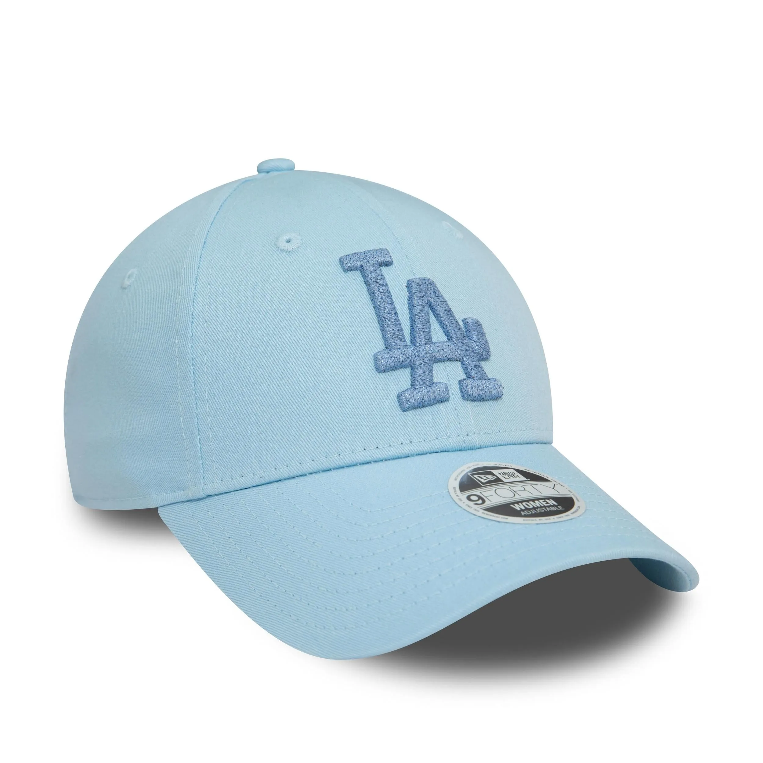 New Era Womens LA Dodgers Metallic Logo 9FORTY Baseball Cap - Blue