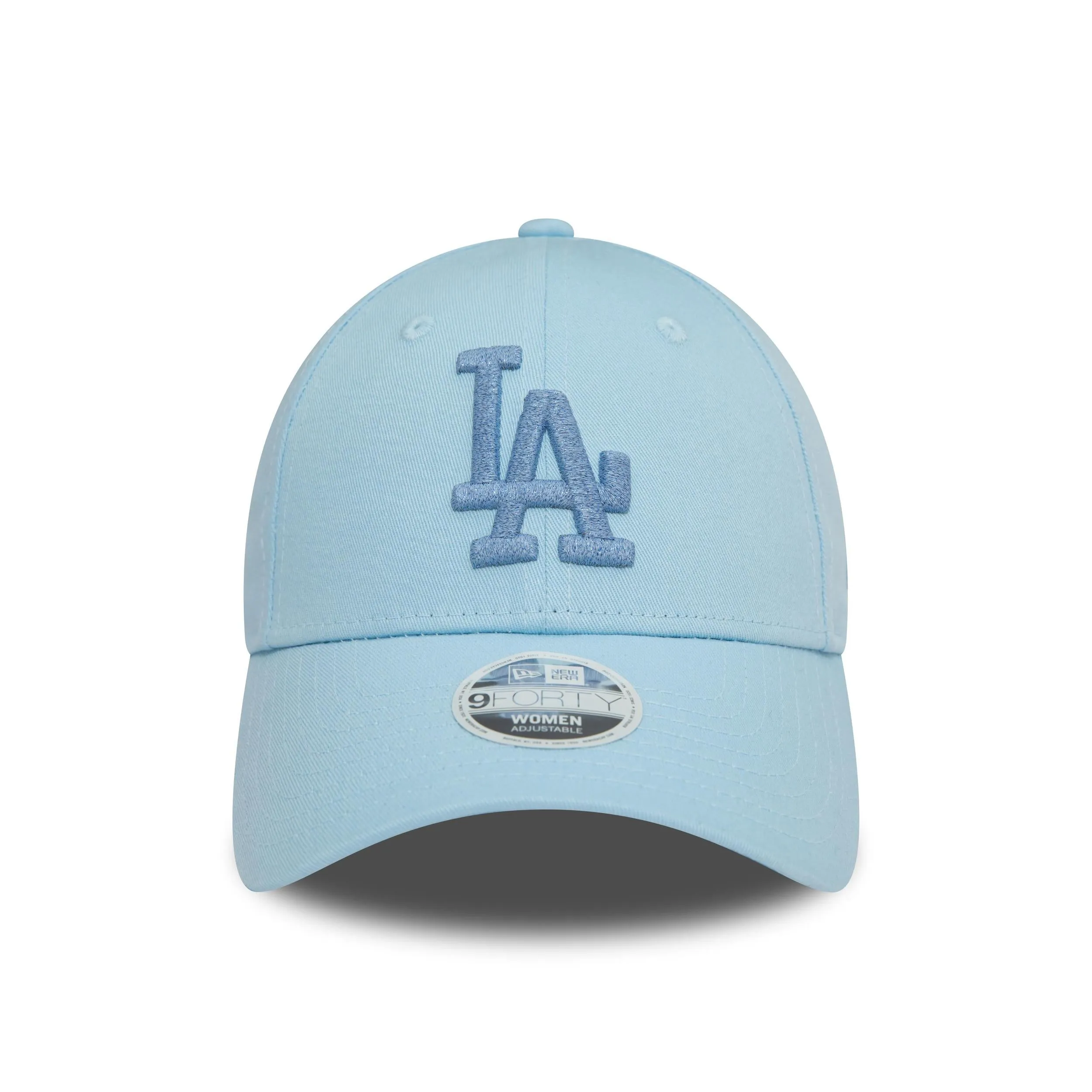 New Era Womens LA Dodgers Metallic Logo 9FORTY Baseball Cap - Blue