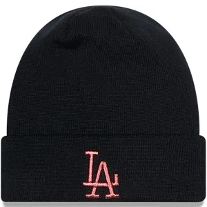 New Era Womens LA Dodgers MLB Cuffed Beanie - Black