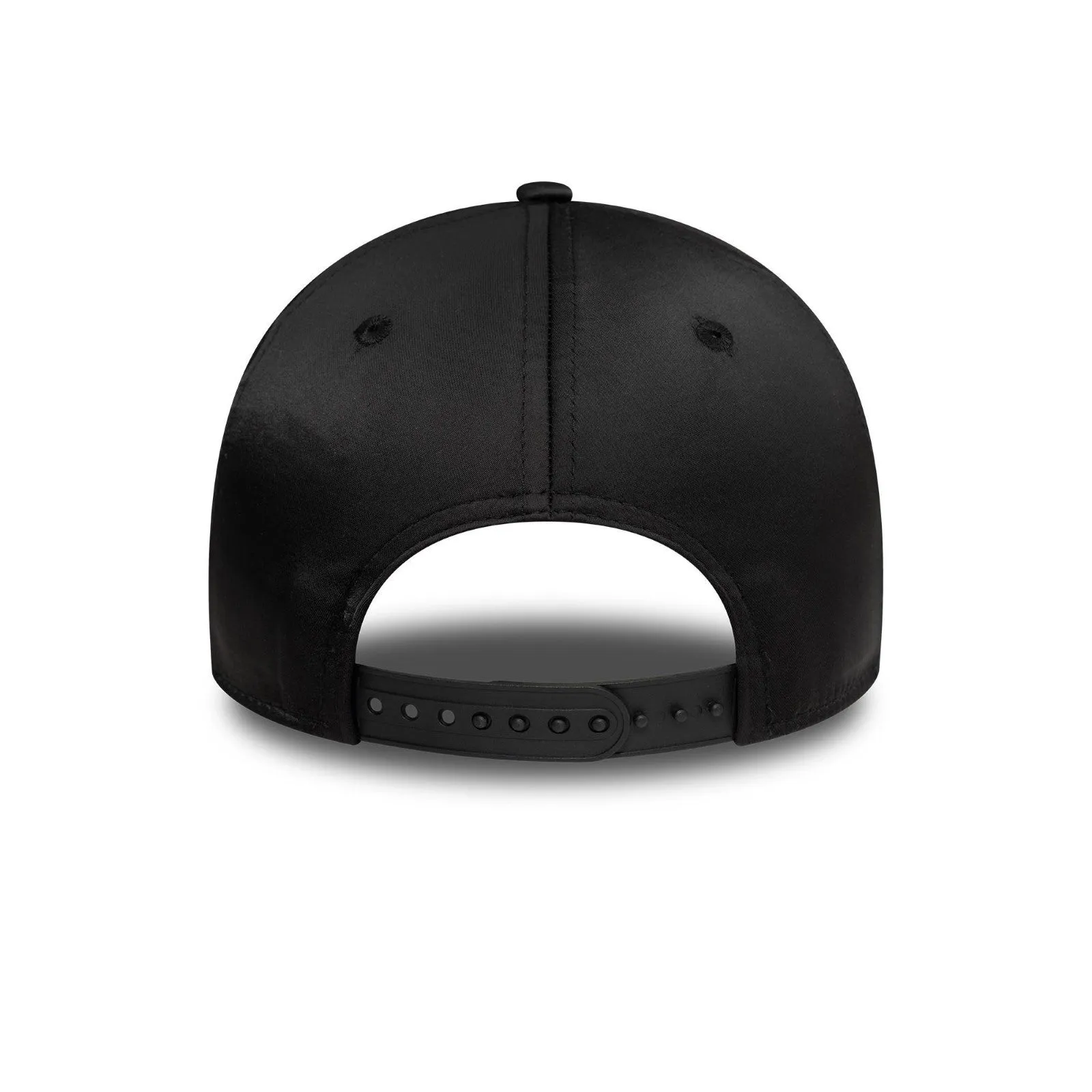 New Era Womens New York Yankees 9FORTY Satin Baseball Cap - Black - OSFM