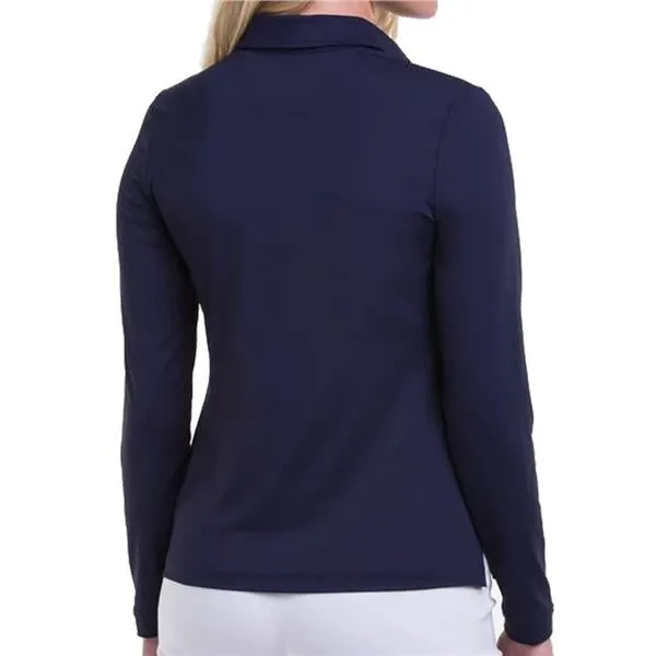 New Fairway & Greene Long Sleeve Navy Polo MSP$110