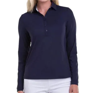 New Fairway & Greene Long Sleeve Navy Polo MSP$110