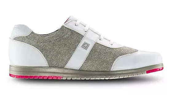 New Footjoy Casual Collection In Gray/White/Pink Size 7.5  MSP$135