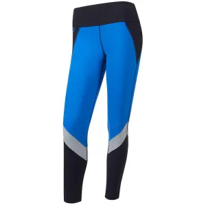 New Footjoy Colorblock Leggings in Black Royal Blue & Gray Size M