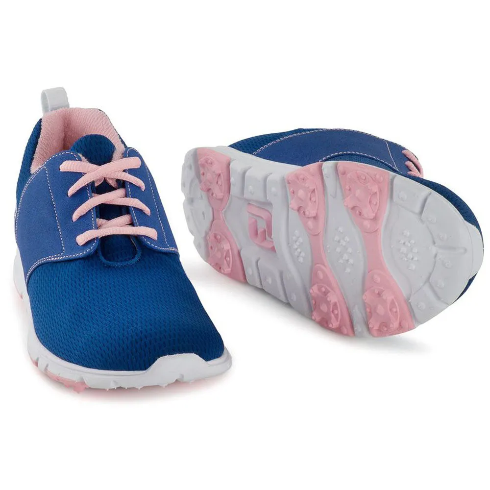 New Footjoy Enjoy Spikeless Shoes in Blue/Pink Size 8.5