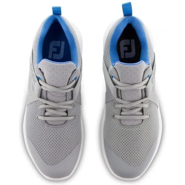 New Footjoy Women's Flex Golf Shoes - Grey/White Size 8.5 MSP$100