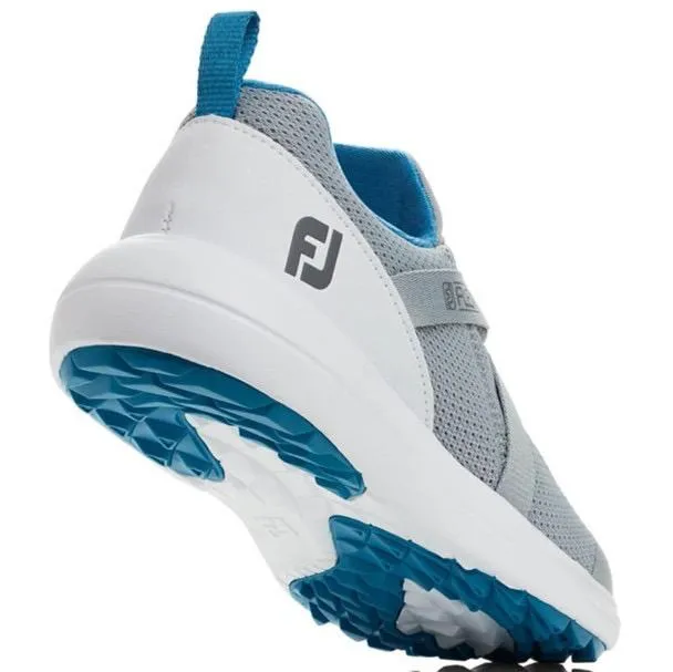New Footjoy Women's Flex Golf Shoes - Grey/White Size 8.5 MSP$100