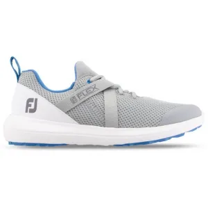New Footjoy Women's Flex Golf Shoes - Grey/White Size 8.5 MSP$100
