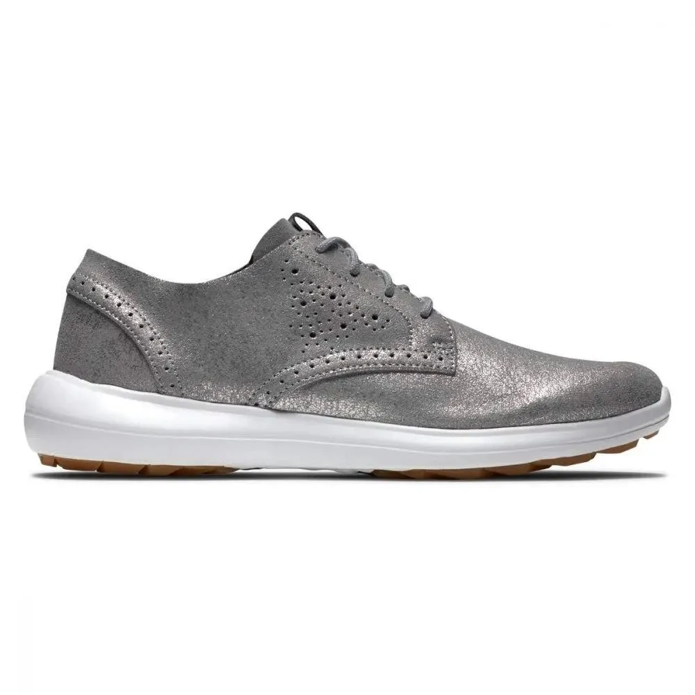 New Footjoy Women's FlexLX Silver Golf Shoes Size 8 MSP$