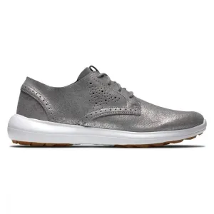 New Footjoy Women's FlexLX Silver Golf Shoes Size 8 MSP$